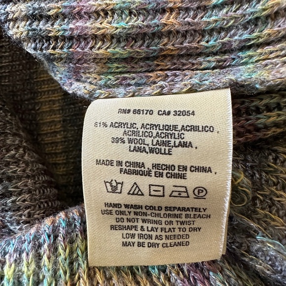 MOTH SCOOP NECK TUNIC TOP IN "NECCO" FLAVORS!-EUC/XL - Picture 9 of 9